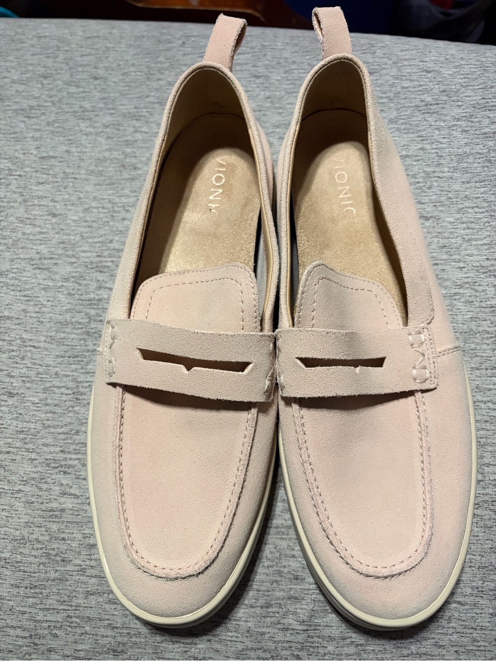 Vionic Blush Pink Slip-On Loafers